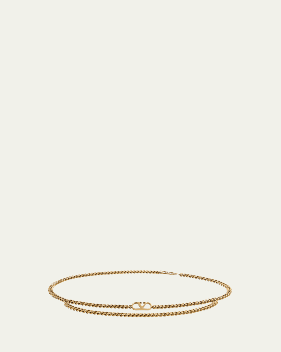 VLOGO Layered Chain Belt